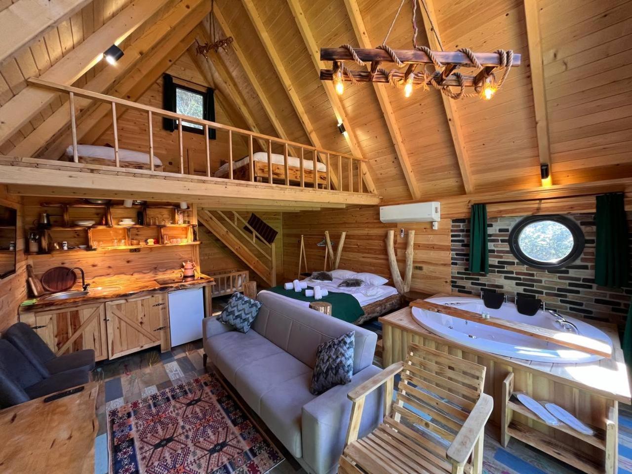 Moon River Bungalow Ayder Yaylasi Buitenkant foto