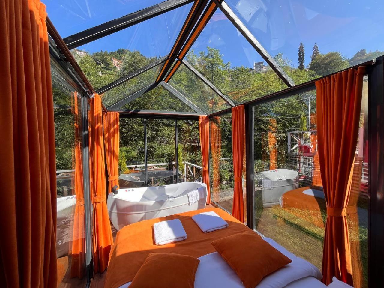 Moon River Bungalow Ayder Yaylasi Buitenkant foto